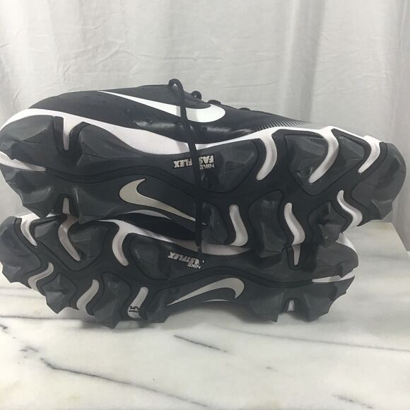 Nike Fastflex Diamond Baseball Cleats Mens US 13 Black White DJ6524-011 Spikes - Picture 4 of 4